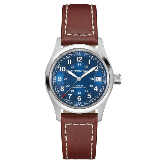 hmlt Khaki Field Auto 38mm
