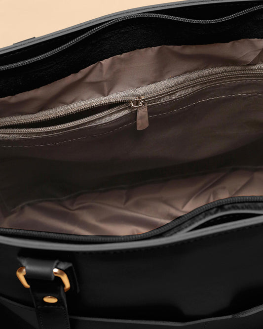 Da Vinci Tote Bag (Black)