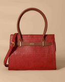 Vintage Crocodile Bag ( Red Wine)