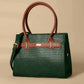 Vintage Crocodile Bag ( Olive Green)