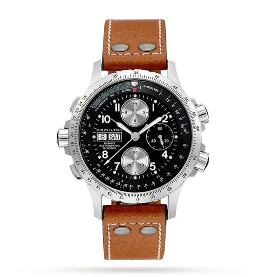 hmlt Khaki Aviation X-Wind Auto Chrono