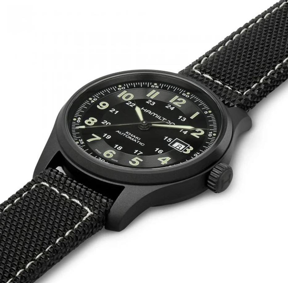 hmlt Khaki Field Titanium Auto