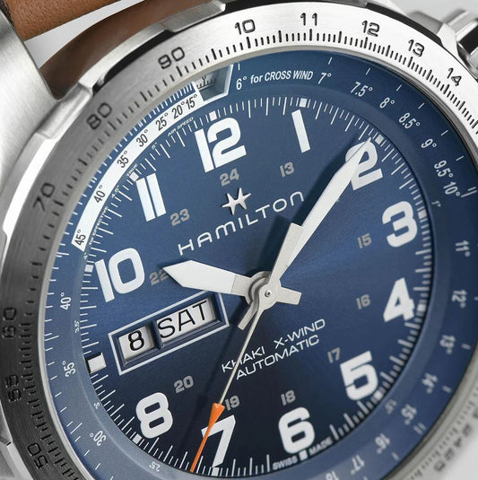 hmlt Khaki Aviation X-Wind Day Date Auto