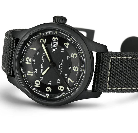 hmlt Khaki Field Titanium Auto