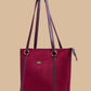 D-VINE Mini Tote Bag (Burgundy Suede)