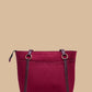 D-VINE Mini Tote Bag (Burgundy Suede)