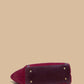 D-VINE Mini Tote Bag (Burgundy Suede)