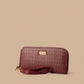 Women's Wallet Clutch (Maroon)