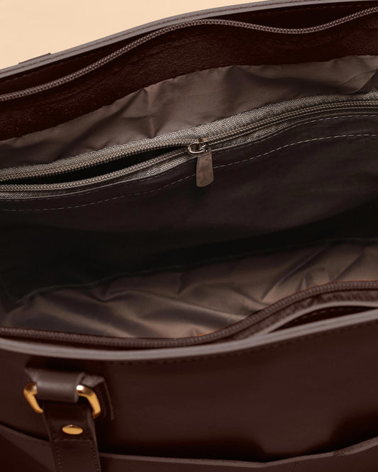 Da Vinci Tote Bag (Burgundy)