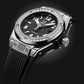 HBLT Big Bang One Click Steel Diamonds 33mm Watch