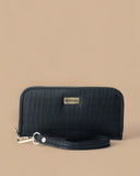 Women Wallet Clutch ( Black Crocodile)